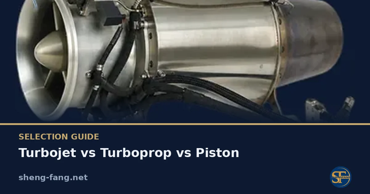 Turbojet vs turboprop vs piston UAV powerplant selection guide